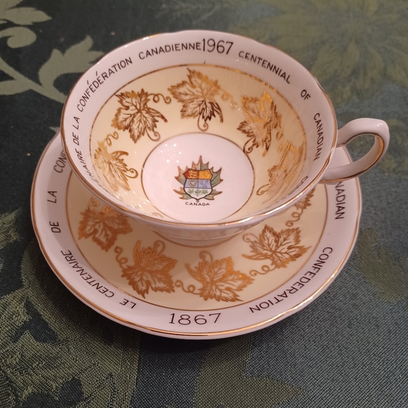 Canadian Centennial Royal Grafton China Tea Cup - Picture 1 of 6